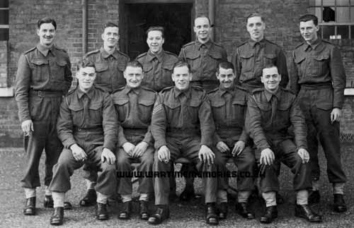 North Africa 1940s - Arthur Smith back row 2nd from the right